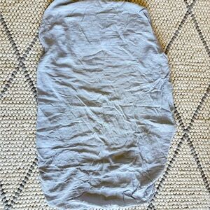 Newton Soft Gray crib fitted sheet